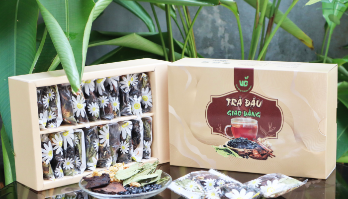  TRÀ ĐẬU GIAO ĐẰNG – MÁT GAN, ĐEN TÓC, NGỦ NGON TỰ NHIÊN 